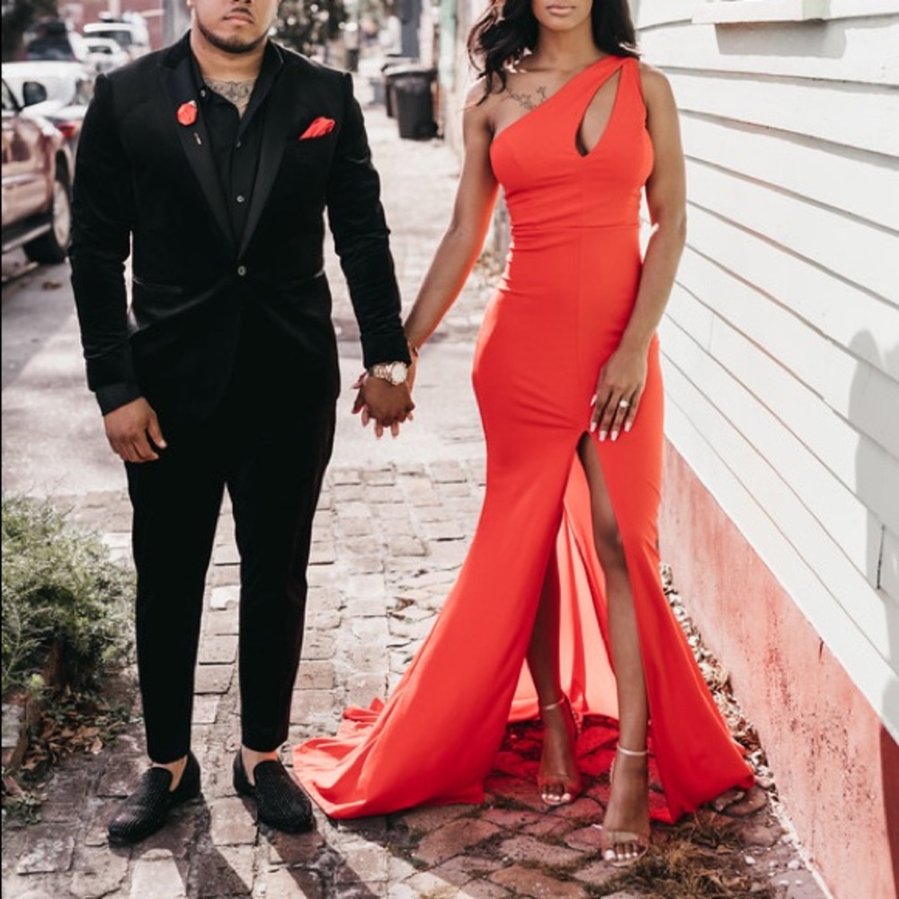 Red Evening Dress
